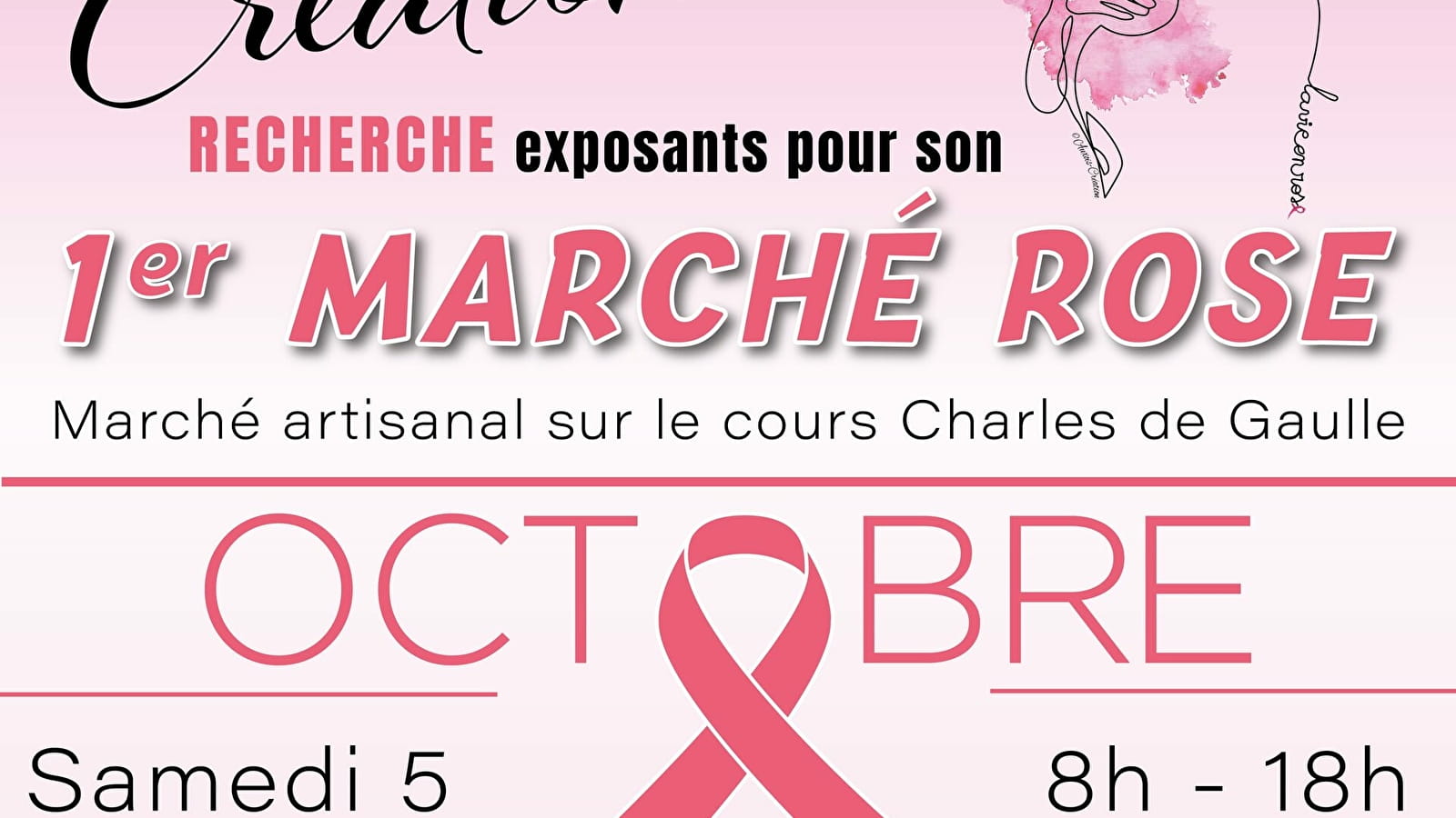 1er Marché Rose